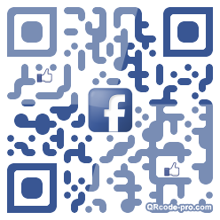 QR code with logo Ovj0