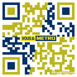 QR code with logo Pg80