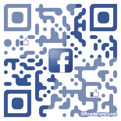 QR code with logo QQ70