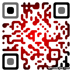 QR code with logo QUT0