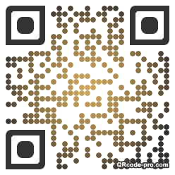 QR code with logo QUV0