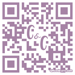 QR code with logo QVZ0