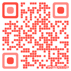 QR code with logo R3B0