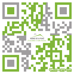 QR code with logo Rgt0