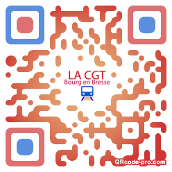 QR code with logo Rmc0