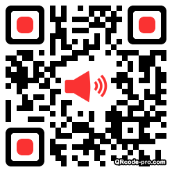 QR code with logo RpY0