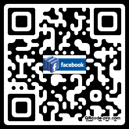 QR code with logo Rxr0