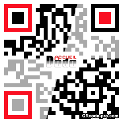 QR code with logo SFX0