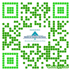 QR code with logo SLX0