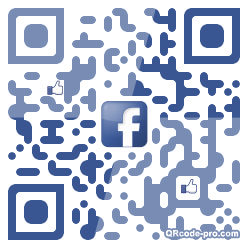 QR code with logo SOg0