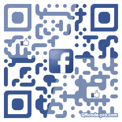 QR code with logo STI0