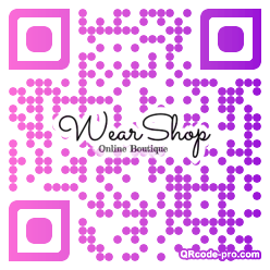 QR code with logo SVZ0