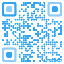QR code with logo TAx0