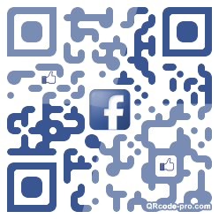 QR code with logo UOK0