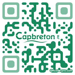QR code with logo UiR0