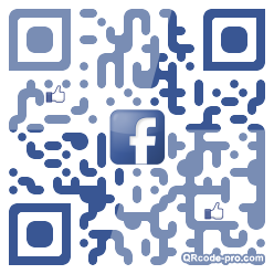 QR code with logo Umn0