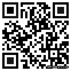 QR code with logo UwC0