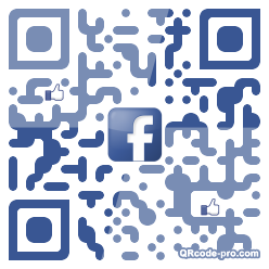 QR code with logo UwJ0