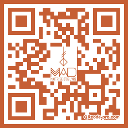 QR code with logo UwO0