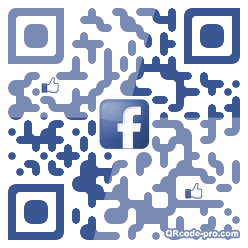 QR code with logo Uxg0