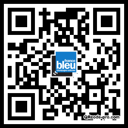 QR code with logo Uzx0