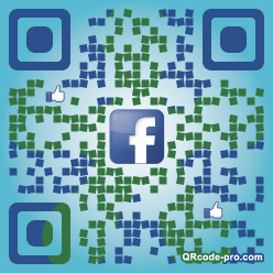 QR code with logo UQt0