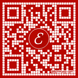 QR code with logo Vak0