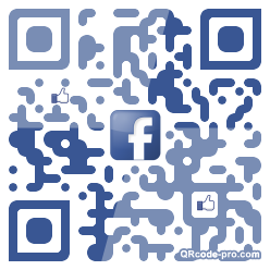 QR code with logo VzE0