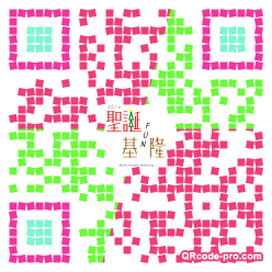 QR Code Design Wao0