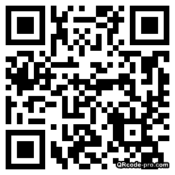 QR code with logo Wkr0