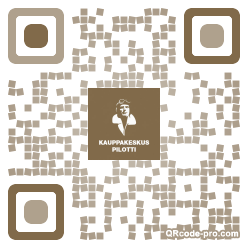 QR code with logo WCM0