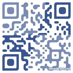 QR code with logo WD70