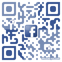 QR code with logo WDI0