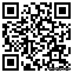 QR code with logo WGa0