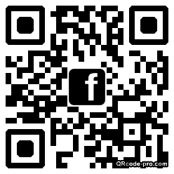 QR code with logo WI90