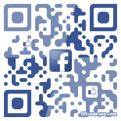 QR code with logo WIW0