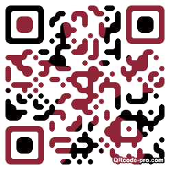 QR code with logo WMC0