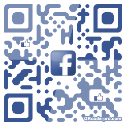 QR code with logo WNO0