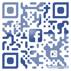 QR code with logo WNt0