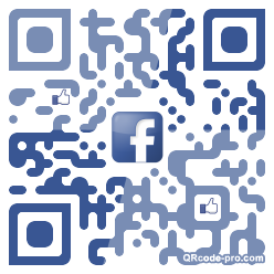 QR code with logo WQf0