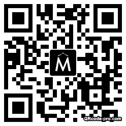 QR code with logo WSa0