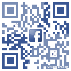 QR code with logo WYB0