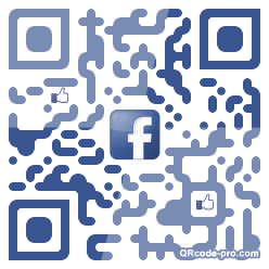 QR code with logo WYP0