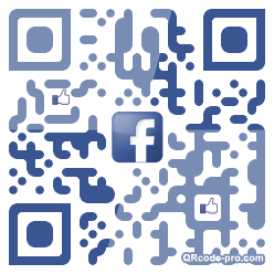 QR code with logo Wt80