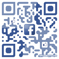 QR code with logo Wvj0