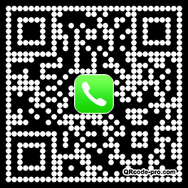 QR code with logo Wzn0