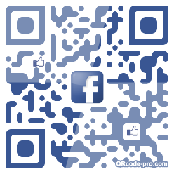 QR code with logo Wzo0