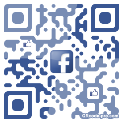 QR code with logo X2R0