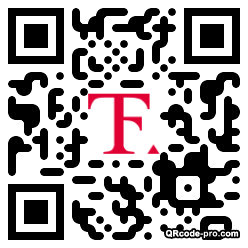 QR code with logo X350