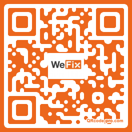 QR code with logo X8Q0